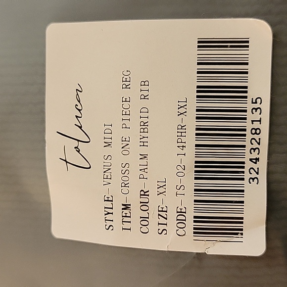 Toluca Swim Venus Midi Long Cross-back one-piece - Palm - Picture 15 of 15